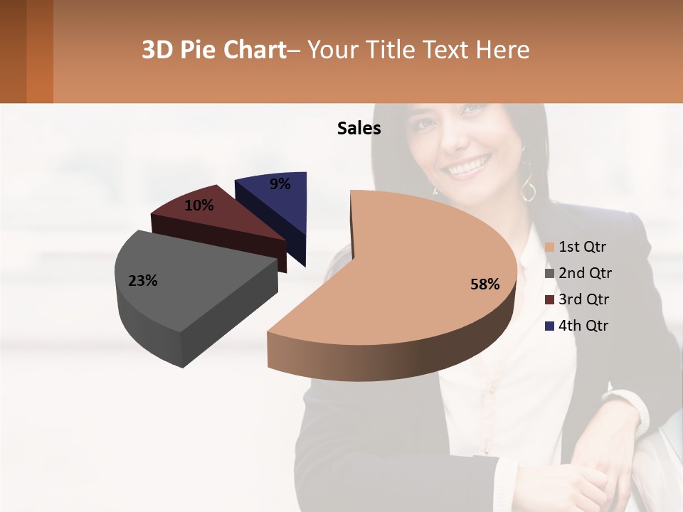 Business Girl PowerPoint Template