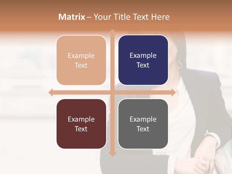 Business Girl PowerPoint Template