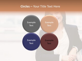 Business Girl PowerPoint Template