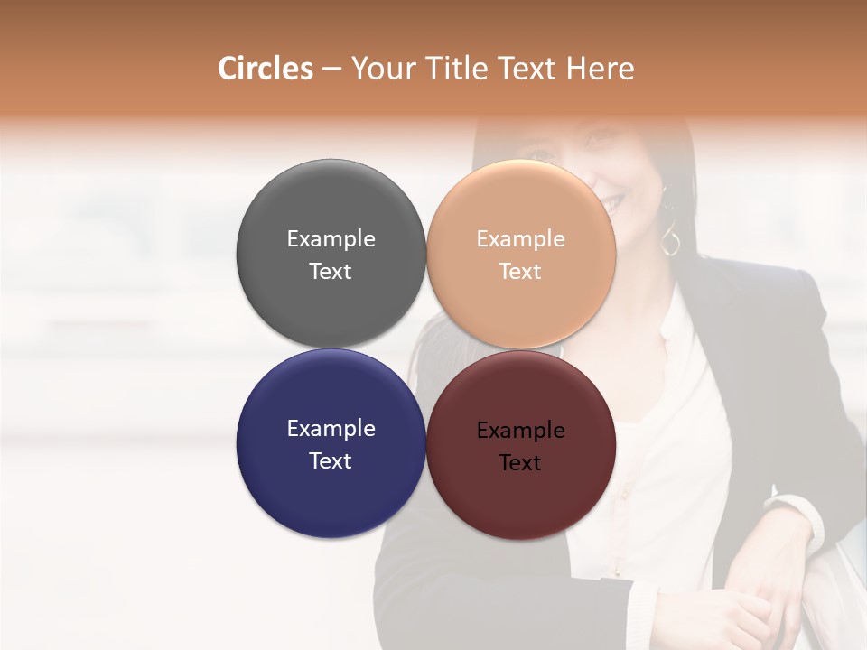 Business Girl PowerPoint Template