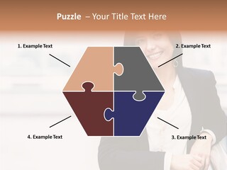 Business Girl PowerPoint Template