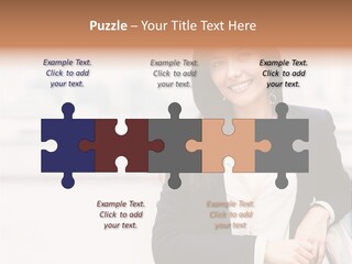 Business Girl PowerPoint Template