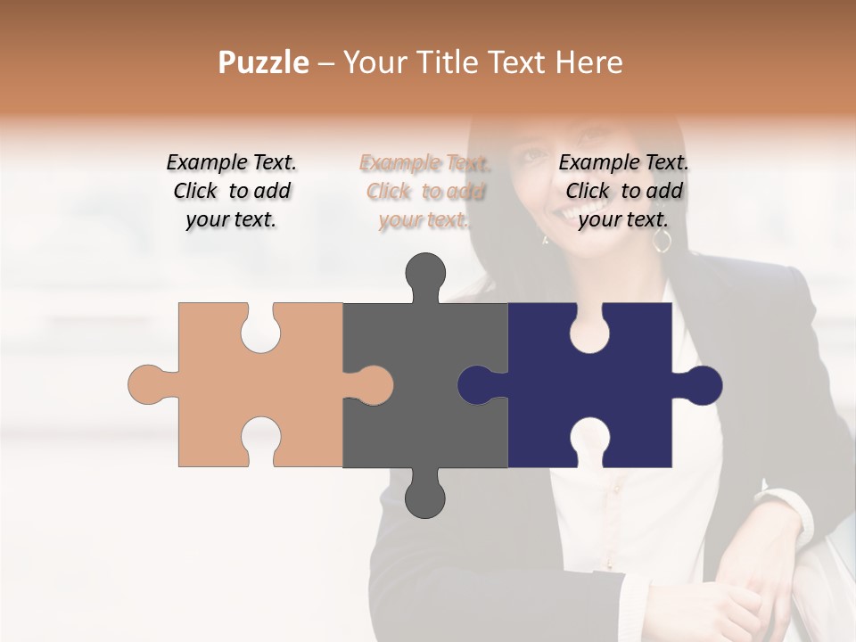 Business Girl PowerPoint Template