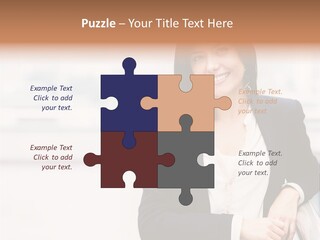 Business Girl PowerPoint Template