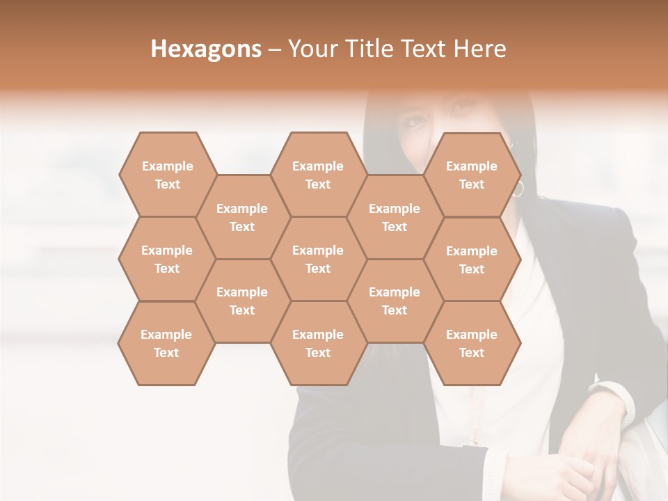 Business Girl PowerPoint Template