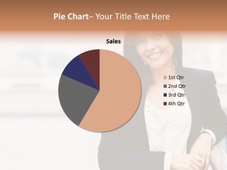 Business Girl PowerPoint Template