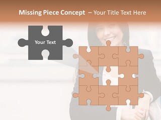 Business Girl PowerPoint Template