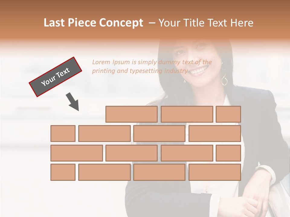 Business Girl PowerPoint Template