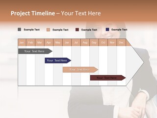 Business Girl PowerPoint Template