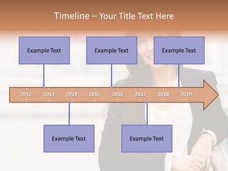 Business Girl PowerPoint Template