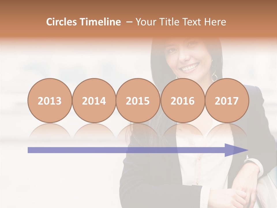 Business Girl PowerPoint Template