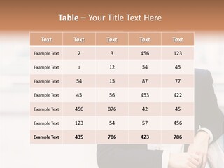 Business Girl PowerPoint Template