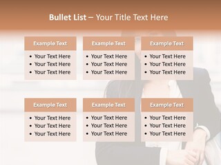 Business Girl PowerPoint Template