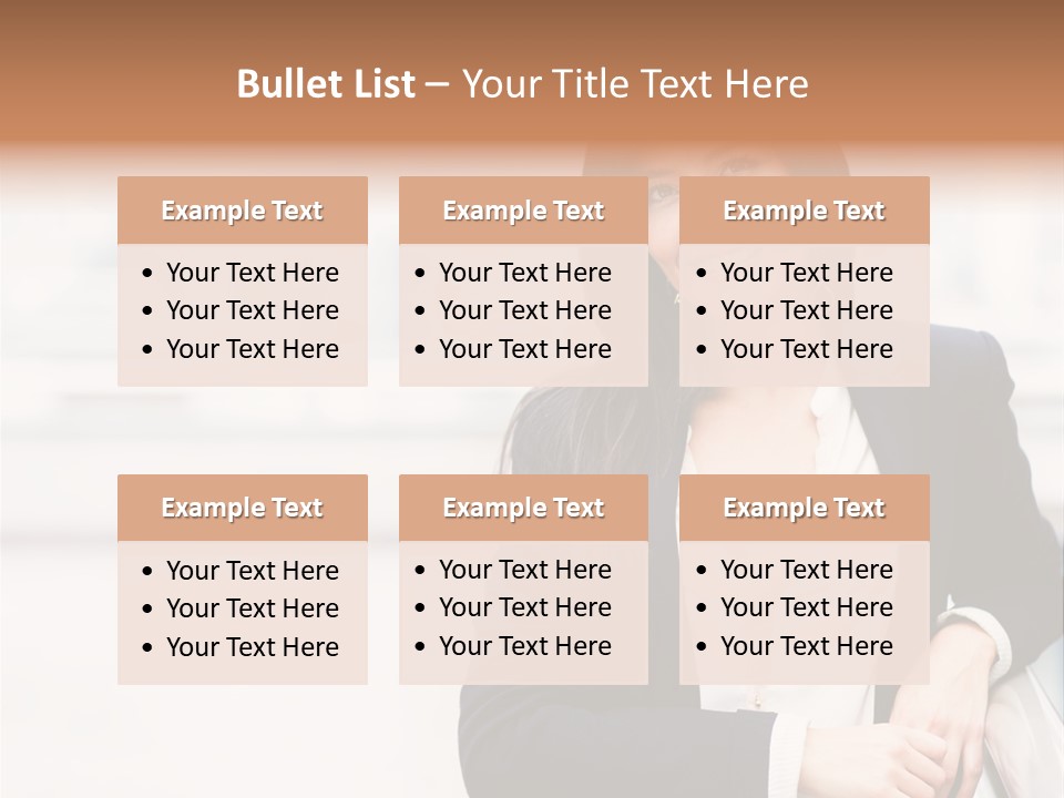 Business Girl PowerPoint Template