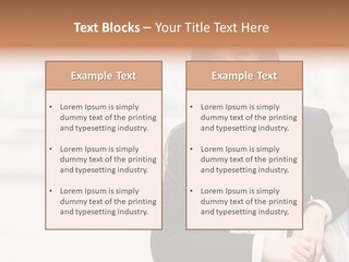 Business Girl PowerPoint Template