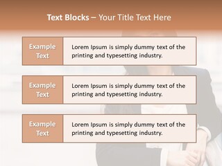 Business Girl PowerPoint Template