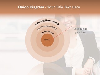 Business Girl PowerPoint Template