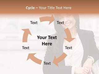 Business Girl PowerPoint Template