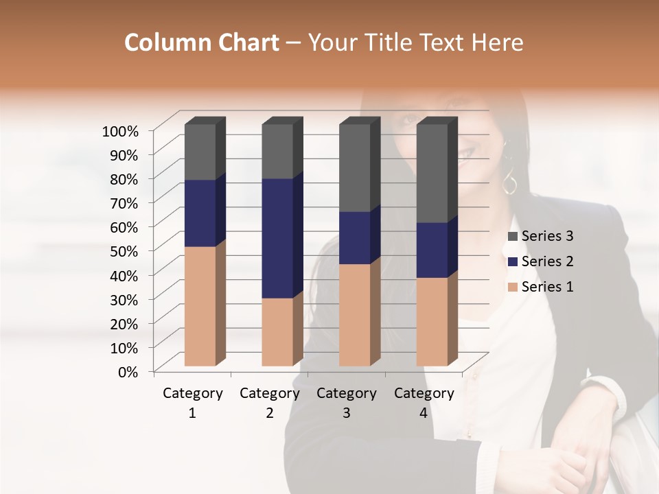 Business Girl PowerPoint Template