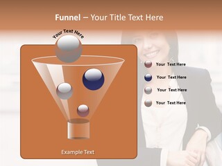 Business Girl PowerPoint Template