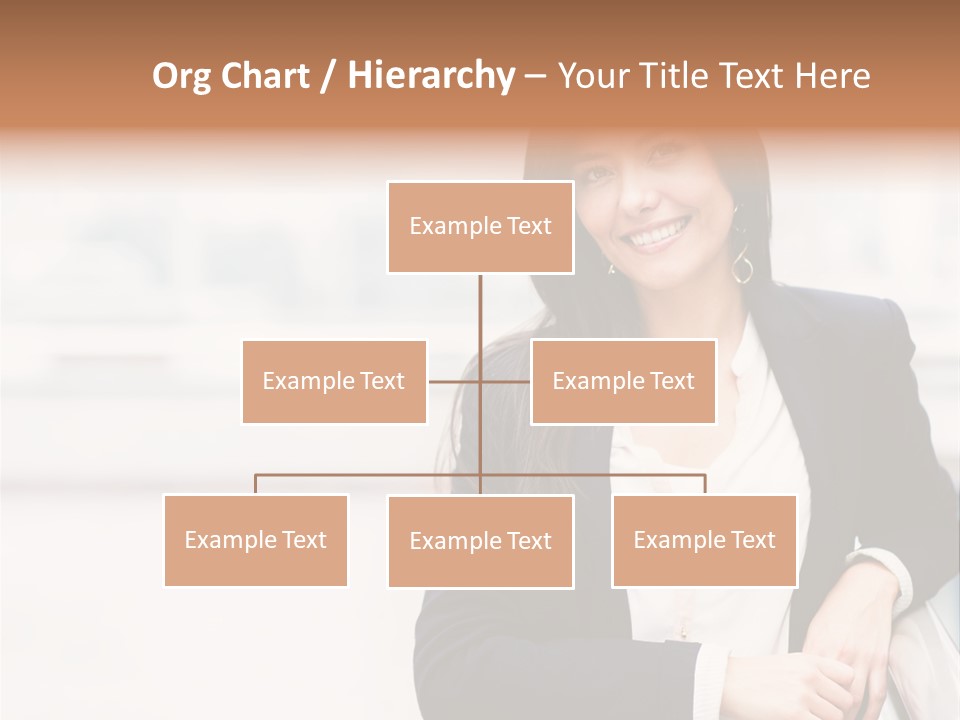 Business Girl PowerPoint Template