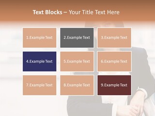 Business Girl PowerPoint Template