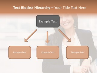 Business Girl PowerPoint Template