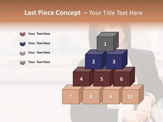 Business Girl PowerPoint Template