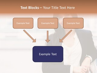 Business Girl PowerPoint Template