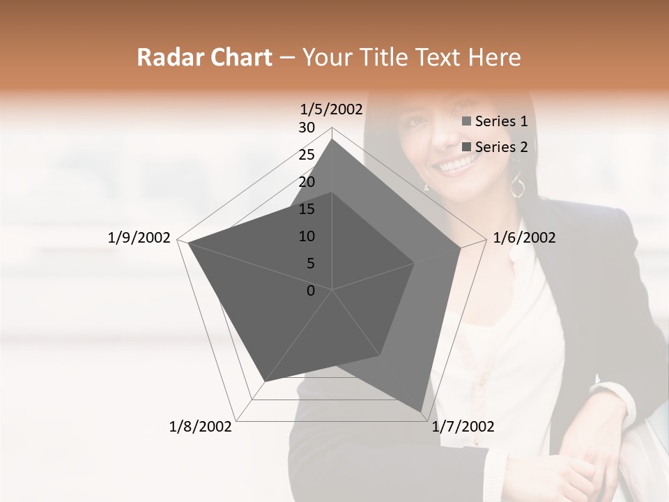 Business Girl PowerPoint Template