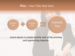 Business Girl PowerPoint Template