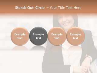 Business Girl PowerPoint Template