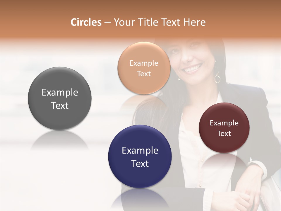 Business Girl PowerPoint Template