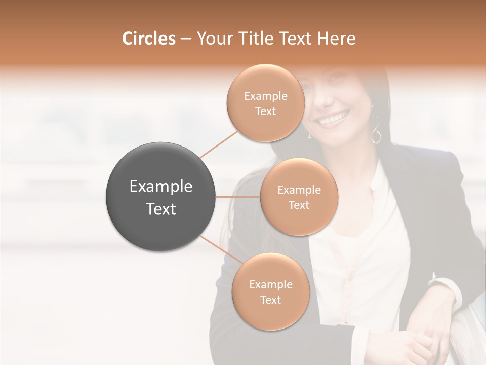 Business Girl PowerPoint Template