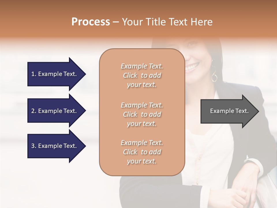 Business Girl PowerPoint Template