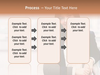 Business Girl PowerPoint Template