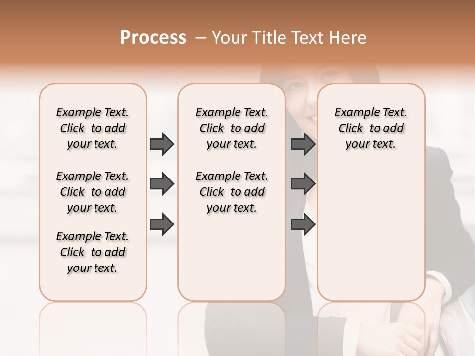 Business Girl PowerPoint Template