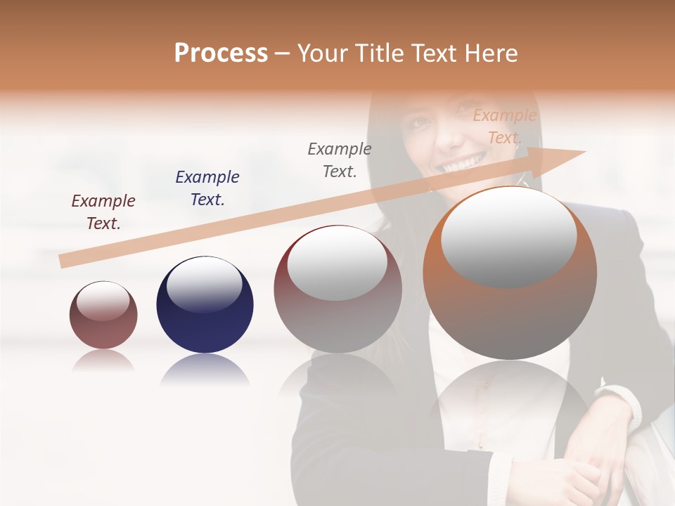 Business Girl PowerPoint Template
