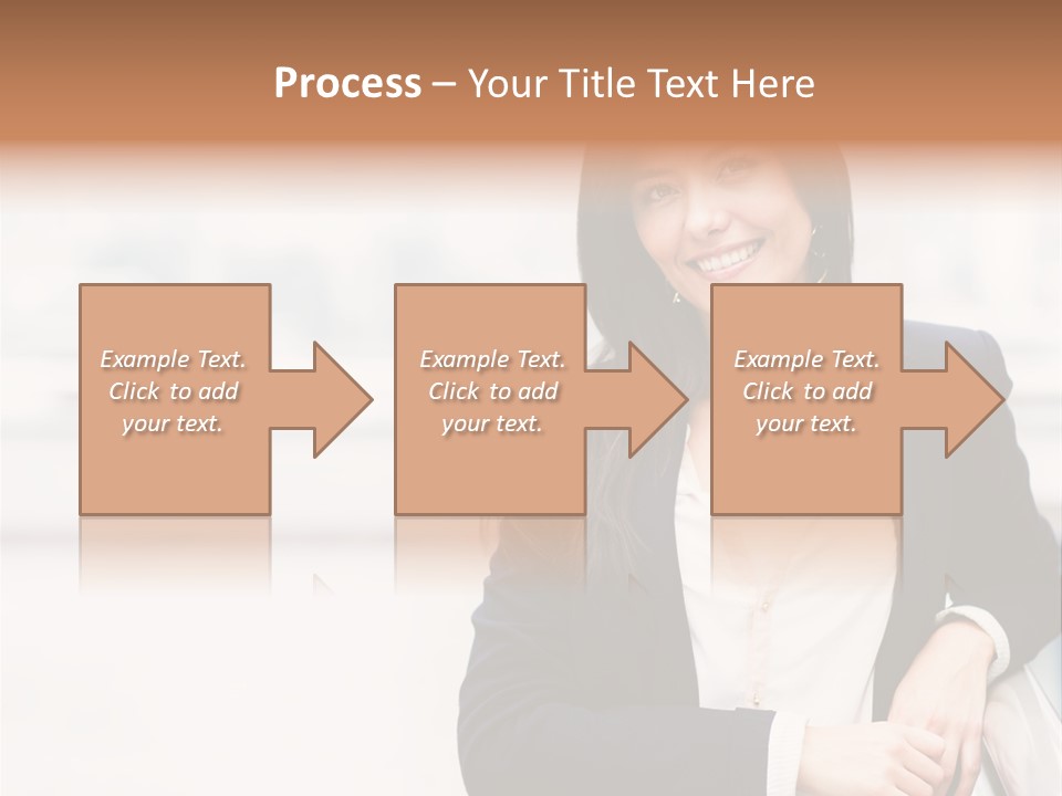 Business Girl PowerPoint Template