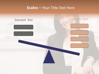 Business Girl PowerPoint Template