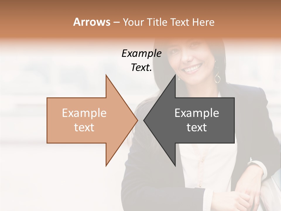 Business Girl PowerPoint Template