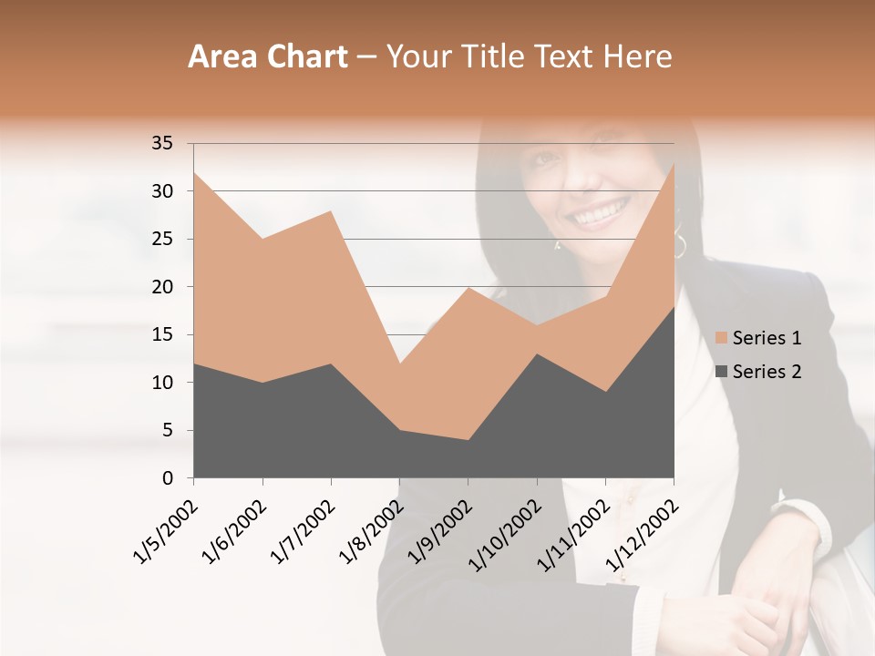 Business Girl PowerPoint Template