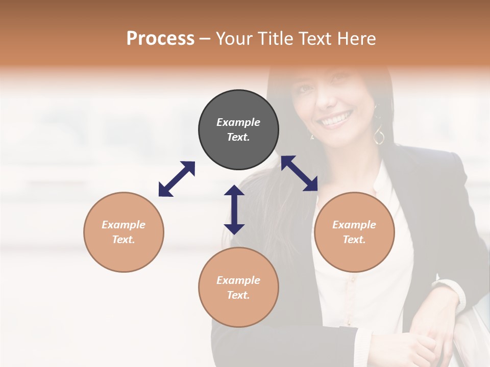 Business Girl PowerPoint Template