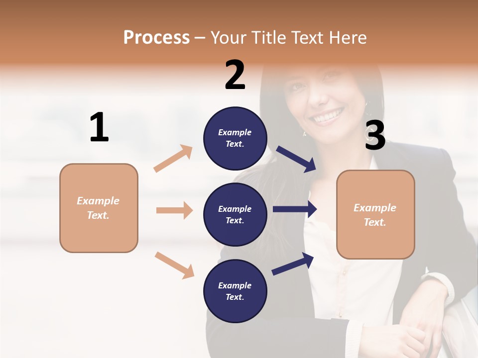 Business Girl PowerPoint Template