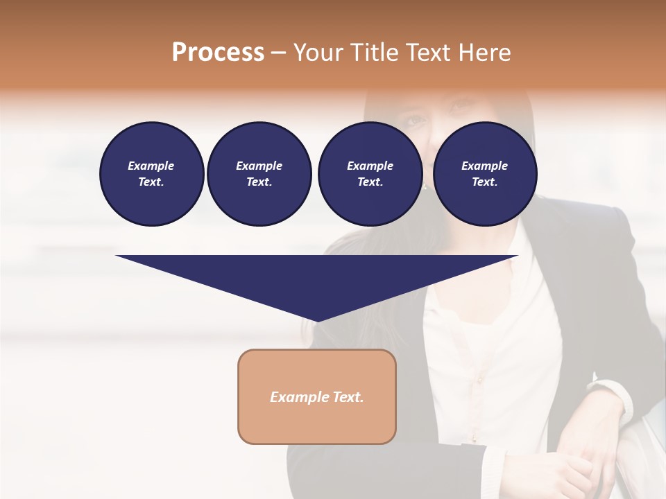 Business Girl PowerPoint Template