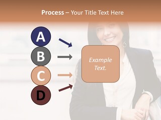 Business Girl PowerPoint Template