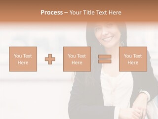 Business Girl PowerPoint Template