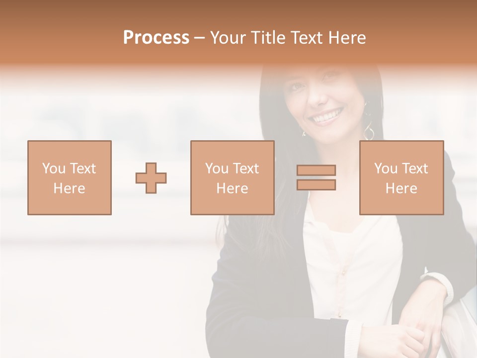 Business Girl PowerPoint Template