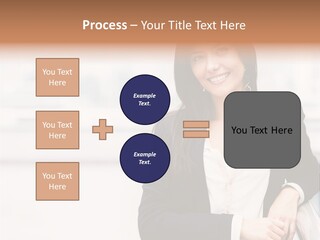 Business Girl PowerPoint Template