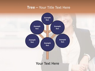 Business Girl PowerPoint Template